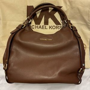 MK Brown Shoulder Bag